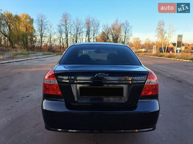 Черный Шевроле Авео, объемом двигателя 1.5 л и пробегом 275 тыс. км за 4300 $, фото 6 на Automoto.ua