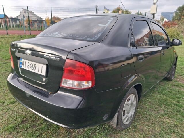 Черный Шевроле Авео, объемом двигателя 1.5 л и пробегом 300 тыс. км за 2100 $, фото 4 на Automoto.ua