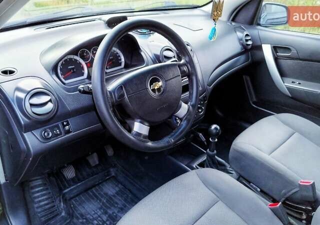 Черный Шевроле Авео, объемом двигателя 1.5 л и пробегом 120 тыс. км за 4870 $, фото 22 на Automoto.ua