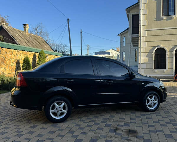 Черный Шевроле Авео, объемом двигателя 1.5 л и пробегом 190 тыс. км за 3350 $, фото 3 на Automoto.ua