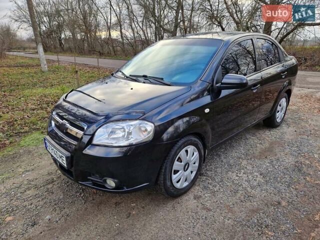 Черный Шевроле Авео, объемом двигателя 1.5 л и пробегом 256 тыс. км за 4200 $, фото 3 на Automoto.ua