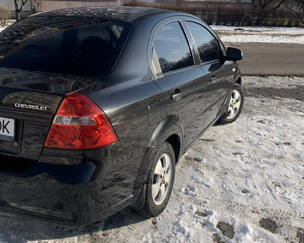 Черный Шевроле Авео, объемом двигателя 1.5 л и пробегом 127 тыс. км за 4300 $, фото 4 на Automoto.ua