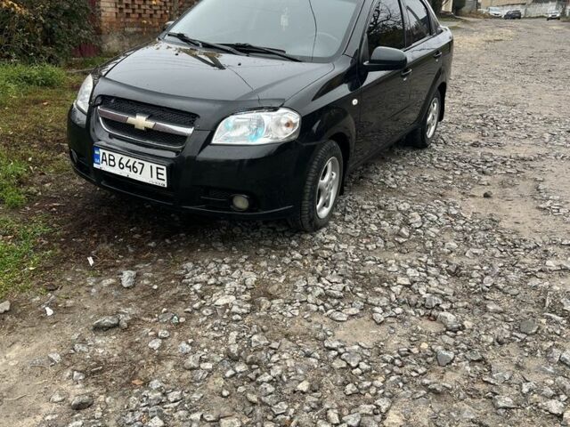 Черный Шевроле Авео, объемом двигателя 1.5 л и пробегом 195 тыс. км за 3450 $, фото 2 на Automoto.ua