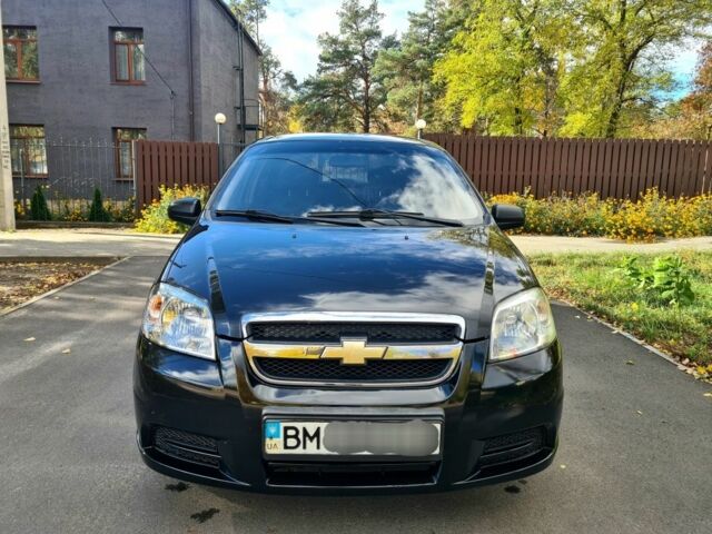 Черный Шевроле Авео, объемом двигателя 1.5 л и пробегом 213 тыс. км за 4100 $, фото 2 на Automoto.ua