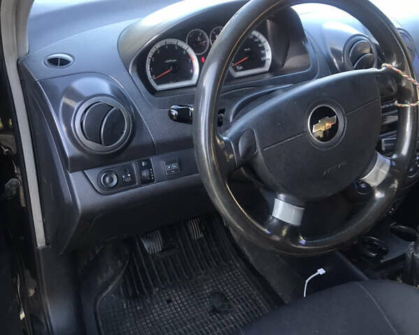 Черный Шевроле Авео, объемом двигателя 1.5 л и пробегом 390 тыс. км за 4200 $, фото 14 на Automoto.ua