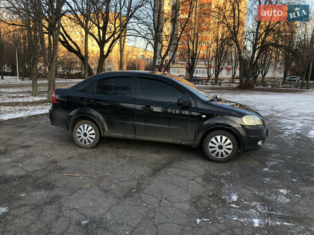 Черный Шевроле Авео, объемом двигателя 1.5 л и пробегом 260 тыс. км за 2900 $, фото 4 на Automoto.ua