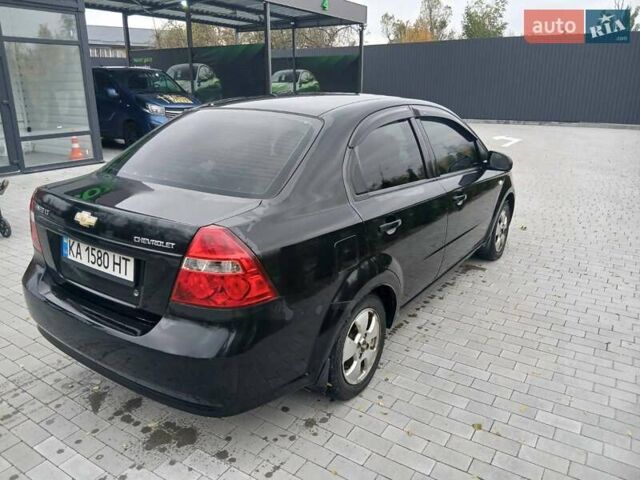 Черный Шевроле Авео, объемом двигателя 1.5 л и пробегом 206 тыс. км за 3900 $, фото 2 на Automoto.ua