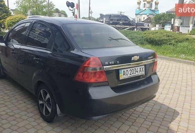 Черный Шевроле Авео, объемом двигателя 1.5 л и пробегом 202 тыс. км за 2500 $, фото 1 на Automoto.ua