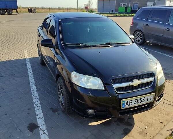 Черный Шевроле Авео, объемом двигателя 1.5 л и пробегом 232 тыс. км за 4000 $, фото 1 на Automoto.ua
