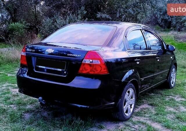 Черный Шевроле Авео, объемом двигателя 1.5 л и пробегом 120 тыс. км за 4870 $, фото 6 на Automoto.ua