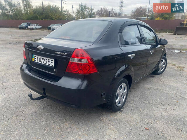 Черный Шевроле Авео, объемом двигателя 1.5 л и пробегом 130 тыс. км за 4500 $, фото 4 на Automoto.ua