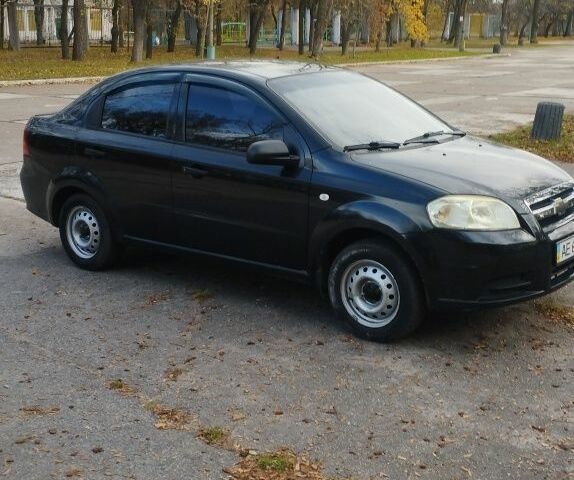 Черный Шевроле Авео, объемом двигателя 1.5 л и пробегом 187 тыс. км за 3450 $, фото 3 на Automoto.ua