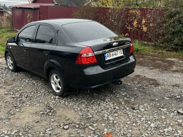 Черный Шевроле Авео, объемом двигателя 1.5 л и пробегом 195 тыс. км за 3450 $, фото 6 на Automoto.ua