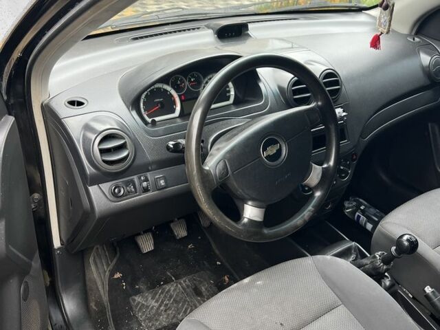 Черный Шевроле Авео, объемом двигателя 1.5 л и пробегом 195 тыс. км за 3450 $, фото 18 на Automoto.ua