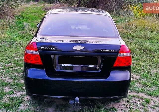 Черный Шевроле Авео, объемом двигателя 1.5 л и пробегом 120 тыс. км за 4870 $, фото 5 на Automoto.ua