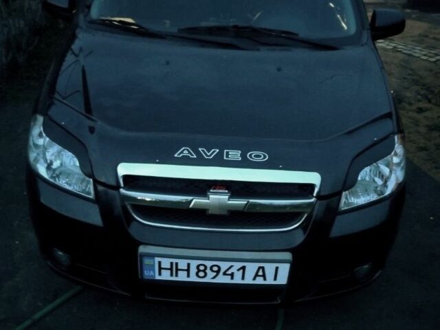 Черный Шевроле Авео, объемом двигателя 1.5 л и пробегом 85 тыс. км за 5500 $, фото 1 на Automoto.ua