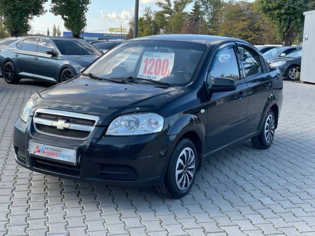 Черный Шевроле Авео, объемом двигателя 1.5 л и пробегом 205 тыс. км за 4700 $, фото 1 на Automoto.ua