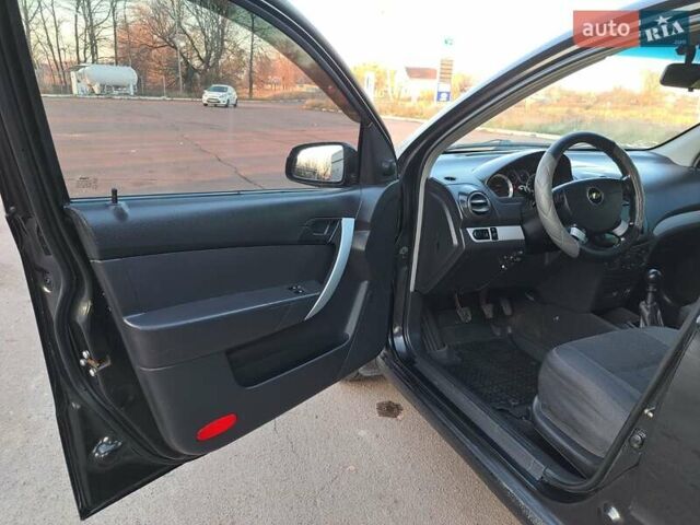 Черный Шевроле Авео, объемом двигателя 1.5 л и пробегом 275 тыс. км за 4300 $, фото 10 на Automoto.ua
