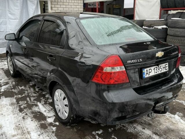 Черный Шевроле Авео, объемом двигателя 1.5 л и пробегом 189 тыс. км за 3300 $, фото 4 на Automoto.ua
