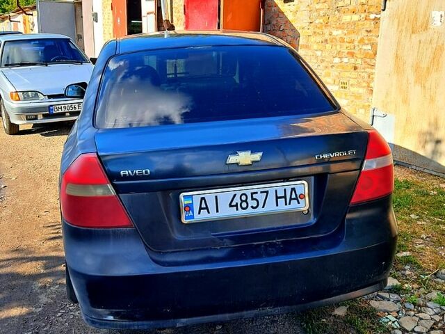 Черный Шевроле Авео, объемом двигателя 1.5 л и пробегом 200 тыс. км за 2500 $, фото 4 на Automoto.ua