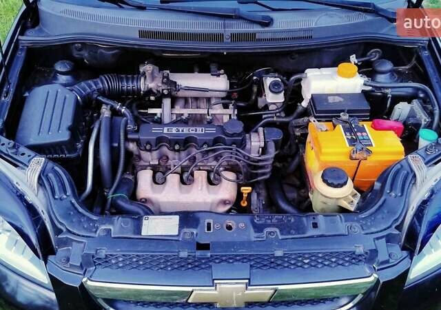 Черный Шевроле Авео, объемом двигателя 1.5 л и пробегом 120 тыс. км за 4870 $, фото 29 на Automoto.ua