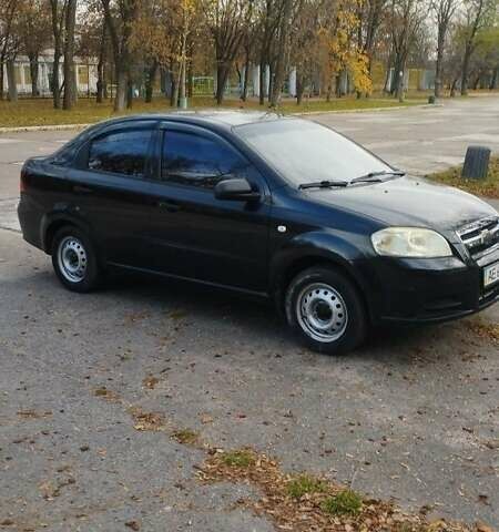 Черный Шевроле Авео, объемом двигателя 1.5 л и пробегом 187 тыс. км за 3450 $, фото 2 на Automoto.ua