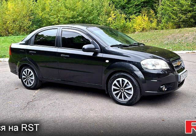 Черный Шевроле Авео, объемом двигателя 1.5 л и пробегом 218 тыс. км за 3800 $, фото 5 на Automoto.ua