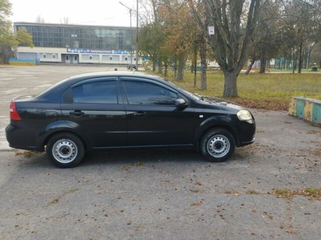 Черный Шевроле Авео, объемом двигателя 1.5 л и пробегом 187 тыс. км за 3450 $, фото 4 на Automoto.ua