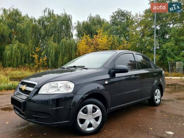 Черный Шевроле Авео, объемом двигателя 1.5 л и пробегом 213 тыс. км за 4300 $, фото 1 на Automoto.ua