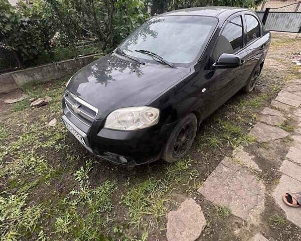 Черный Шевроле Авео, объемом двигателя 1.5 л и пробегом 220 тыс. км за 5090 $, фото 4 на Automoto.ua