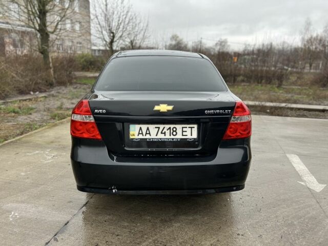 Черный Шевроле Авео, объемом двигателя 1.5 л и пробегом 210 тыс. км за 3200 $, фото 4 на Automoto.ua