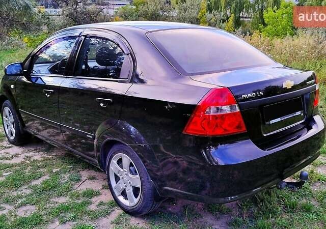 Черный Шевроле Авео, объемом двигателя 1.5 л и пробегом 120 тыс. км за 4870 $, фото 8 на Automoto.ua