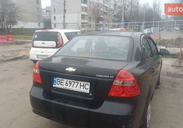 Черный Шевроле Авео, объемом двигателя 1.5 л и пробегом 193 тыс. км за 3599 $, фото 4 на Automoto.ua