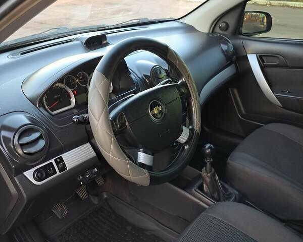 Черный Шевроле Авео, объемом двигателя 1.5 л и пробегом 275 тыс. км за 4300 $, фото 13 на Automoto.ua