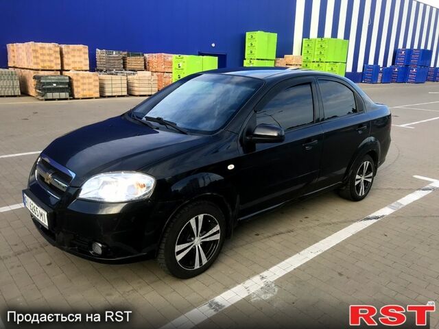 Черный Шевроле Авео, объемом двигателя 1.5 л и пробегом 73 тыс. км за 4400 $, фото 4 на Automoto.ua