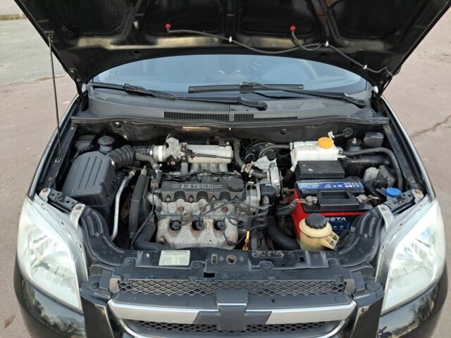 Черный Шевроле Авео, объемом двигателя 1.5 л и пробегом 275 тыс. км за 4300 $, фото 20 на Automoto.ua