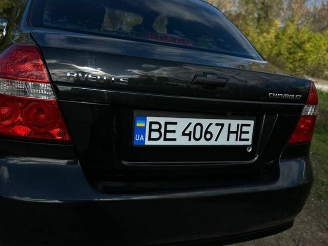 Черный Шевроле Авео, объемом двигателя 1.5 л и пробегом 193 тыс. км за 4200 $, фото 1 на Automoto.ua