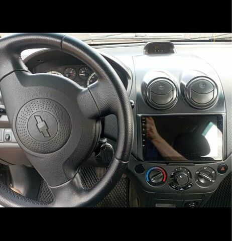 Черный Шевроле Авео, объемом двигателя 1.5 л и пробегом 205 тыс. км за 4395 $, фото 3 на Automoto.ua