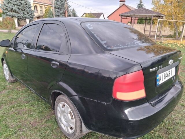 Черный Шевроле Авео, объемом двигателя 1.5 л и пробегом 300 тыс. км за 2100 $, фото 2 на Automoto.ua