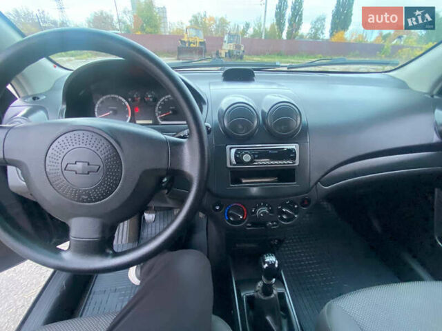 Черный Шевроле Авео, объемом двигателя 1.5 л и пробегом 130 тыс. км за 4500 $, фото 9 на Automoto.ua
