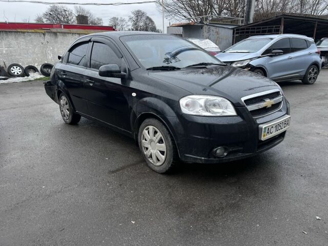Черный Шевроле Авео, объемом двигателя 1.5 л и пробегом 155 тыс. км за 2150 $, фото 3 на Automoto.ua