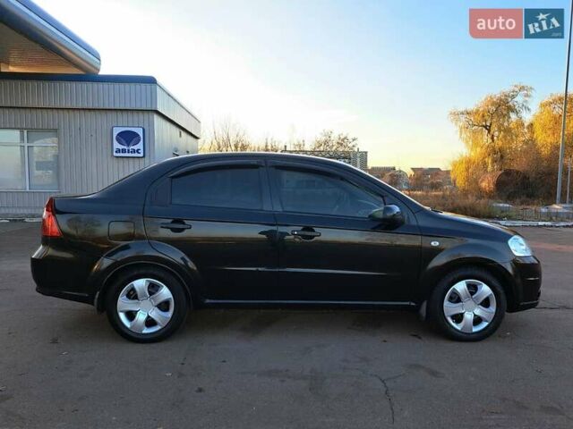 Черный Шевроле Авео, объемом двигателя 1.5 л и пробегом 275 тыс. км за 4300 $, фото 3 на Automoto.ua