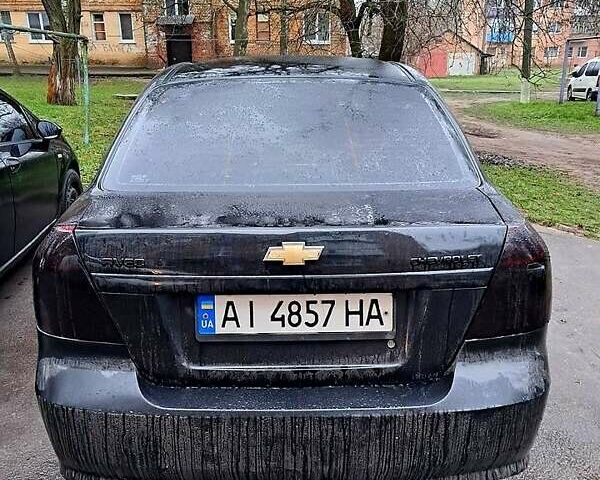 Черный Шевроле Авео, объемом двигателя 1.5 л и пробегом 250 тыс. км за 2700 $, фото 3 на Automoto.ua
