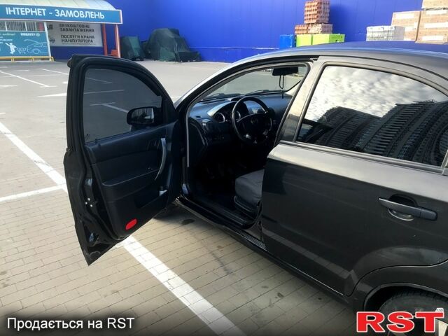 Черный Шевроле Авео, объемом двигателя 1.5 л и пробегом 73 тыс. км за 4400 $, фото 2 на Automoto.ua