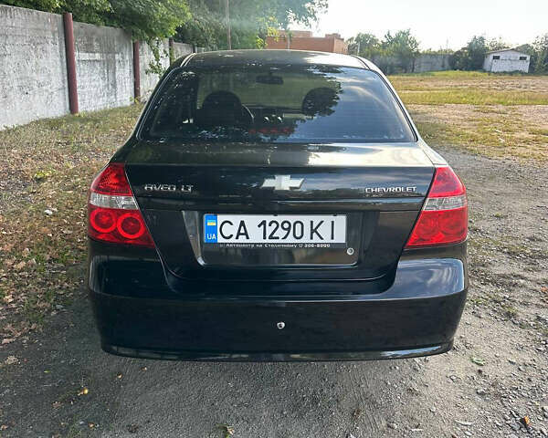 Черный Шевроле Авео, объемом двигателя 1.5 л и пробегом 244 тыс. км за 3999 $, фото 3 на Automoto.ua