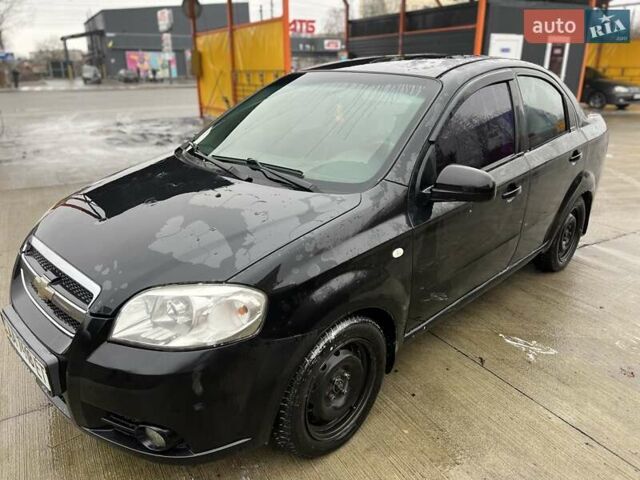 Черный Шевроле Авео, объемом двигателя 1.5 л и пробегом 210 тыс. км за 3200 $, фото 2 на Automoto.ua