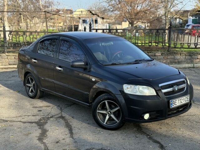 Черный Шевроле Авео, объемом двигателя 1.5 л и пробегом 299 тыс. км за 2350 $, фото 3 на Automoto.ua