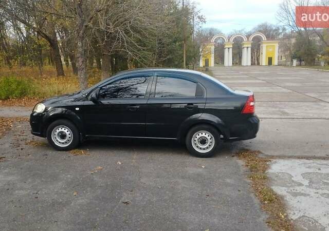 Черный Шевроле Авео, объемом двигателя 1.5 л и пробегом 187 тыс. км за 3450 $, фото 1 на Automoto.ua