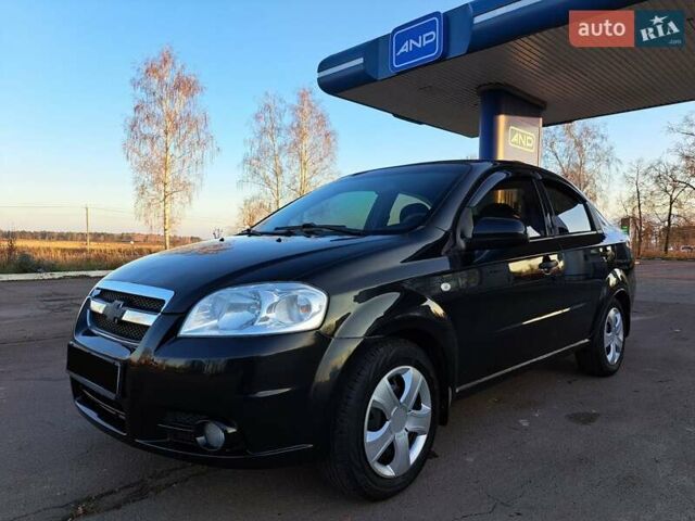 Черный Шевроле Авео, объемом двигателя 1.5 л и пробегом 275 тыс. км за 4300 $, фото 9 на Automoto.ua