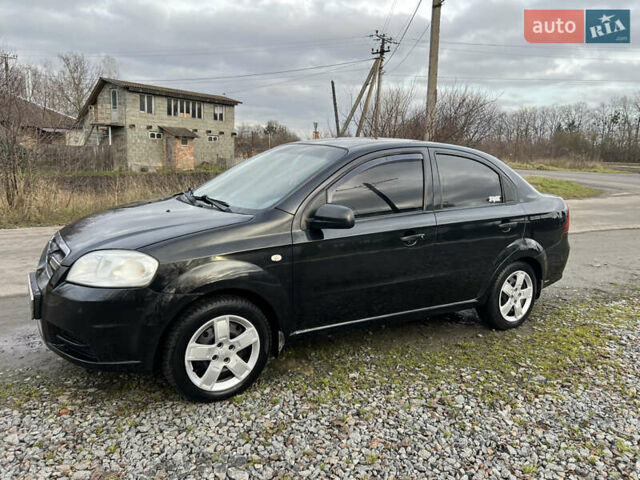 Черный Шевроле Авео, объемом двигателя 1.5 л и пробегом 250 тыс. км за 3350 $, фото 6 на Automoto.ua